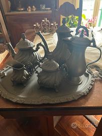 Servizi d’epoca  per the in peltro