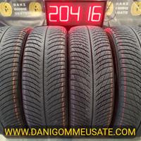 SPED.GRATIS-GOMME 225 60 18 MICHELIN NEVE 75/90%