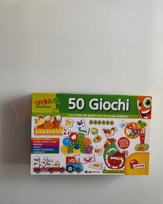 50 giochi Lisciani carotina preschool