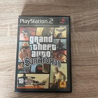 GTA san andreas e vice city per PlayStation 2