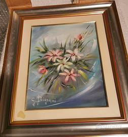 Dipinto olio su tela cm 24x30 