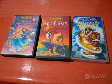 3 Videocassette Disney
