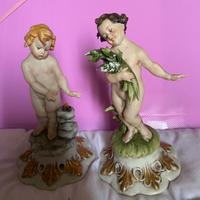 4 statuine capodimonte