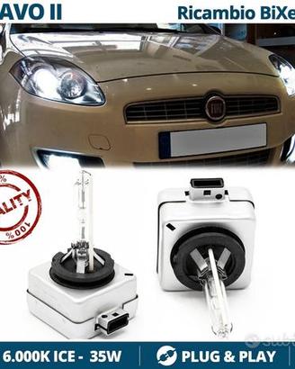 Lampadine BIXENON D1S Fiat Bravo RICAMBIO Luci 35W