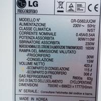 ricambi scomparto freezer LG GR-G562JUQW