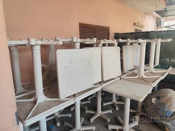 tavoli di plastica 