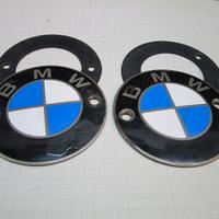 Targhette Emblemi Serbatoio BMW Originali Ø 70mm