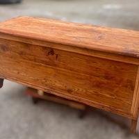 Cassapanca rustica in legno massello