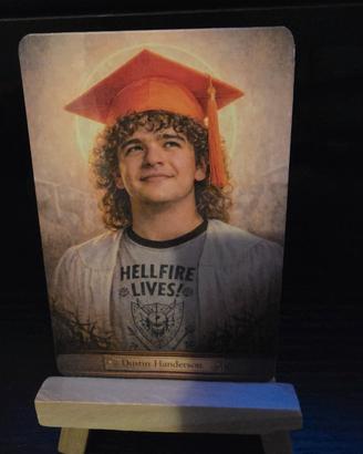 Santino artistico Stranger Things Dustin Handerson