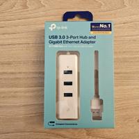 Hub usb 3.0 e adattatore rete TP-Link UE330