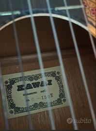 Chitarra Classica Vintage Kawai G-150E + Custodia