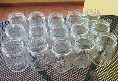 Lotto 15 Barattoli Bormioli 0.5L (senza coperchio)