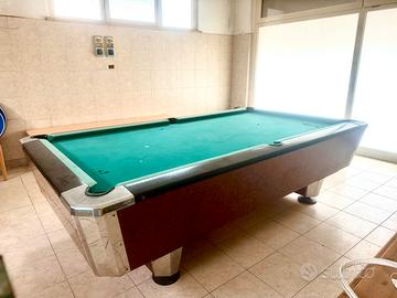 Biliardo De Blasi 8piedi, uso domestico ex gettoni