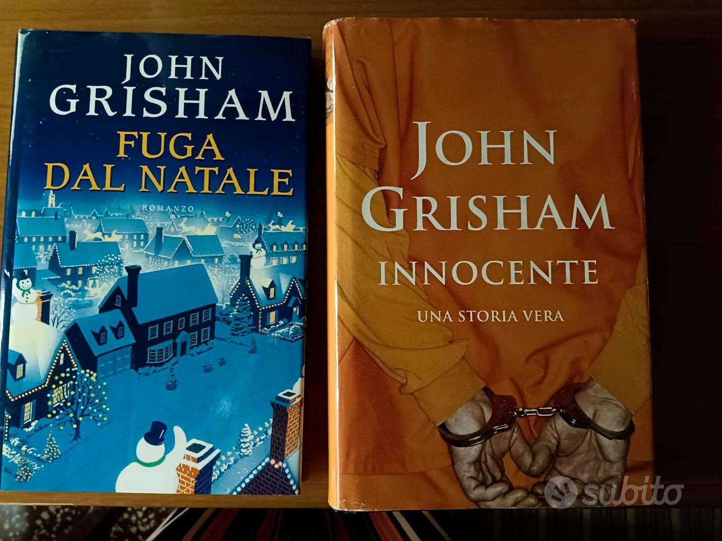 Due libri di John Grisham - Libri e Riviste In vendita a Pescara