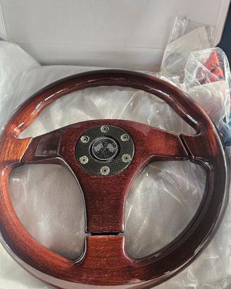 Volante d epoca sportivo legno