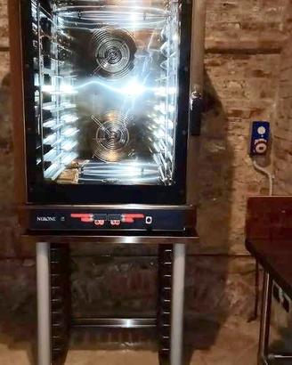 Forno elettrico combinato CON ACCESSORI: 10 Teglie