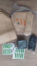 Sacchetti, profumi e filtri Folletto