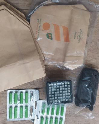 Sacchetti, profumi e filtri Folletto