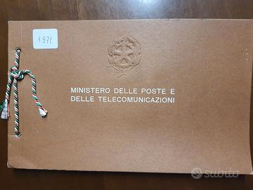 Emissione carte valori postali 1971
