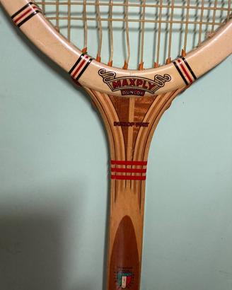 Racchetta da tennis vintage modello MAXPLY DUNLOP