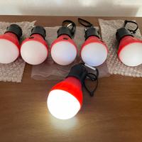 Lampade n. 6 ( 3 tipi di luce)