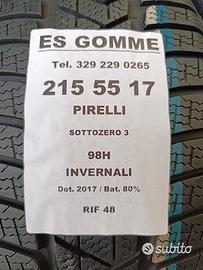 4 gomme 215 55 17 PIRELLI INV RIF48