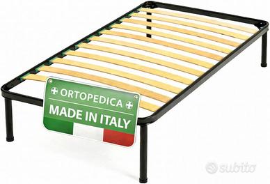Leonardo Rete Letto Singolo Ortopedica 80x190