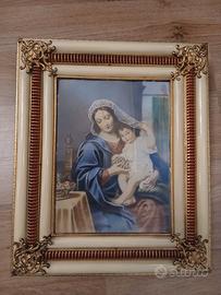 Quadro antica Madonna