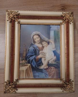 Quadro antica Madonna