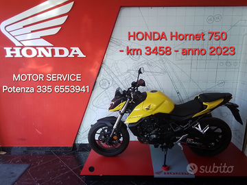 HONDA Hornet 750 - km 3458 - anno 2023 - Garanzia