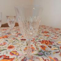 Set bicchieri in cristallo