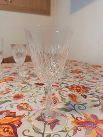 Set bicchieri in cristallo