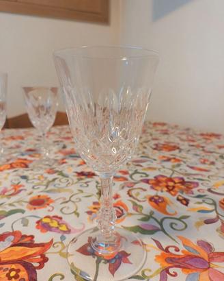Set bicchieri in cristallo