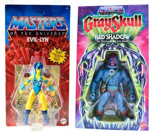 Masters Of The Universe Origins Red Shadow e Evil-