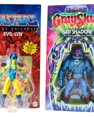 Masters Of The Universe Origins Red Shadow e Evil-