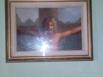 quadro olio su tela