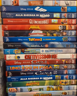 Film animazione da 2€ fino a 5 € elenco in desc.