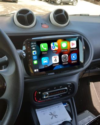 Navigatore CarPlay Android 15 QLED Smart 453 