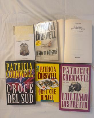 6 libri PATRICIA CORNWELL