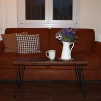 tavolino in zebrano massello