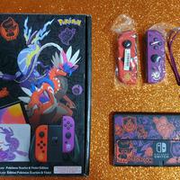 Switch Oled Pokemon Scarlatto e Violetto Limited