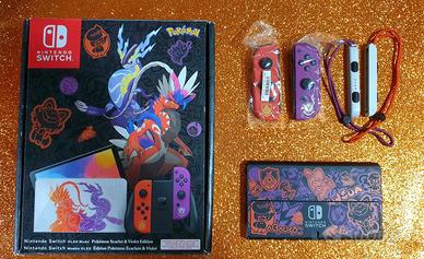Switch Oled Pokemon Scarlatto e Violetto Limited