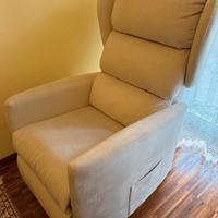 poltrona zucchetti modello optima colore beige