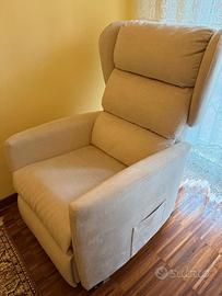 poltrona zucchetti modello optima colore beige