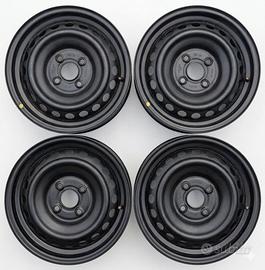 4 Cerchi da 14' in Ferro - Hyundai - I10 Atos
