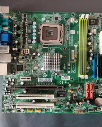 Mobo Acer + Intel Pentium E2220 + PSU 250w