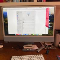 IMAC 24" 4.5K 16GB RAM SSD 2TB  2021 come nuovo