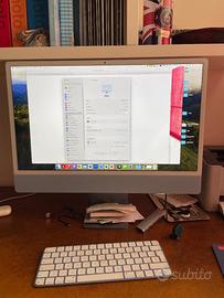 IMAC 24" 4.5K 16GB RAM SSD 2TB  2021 come nuovo