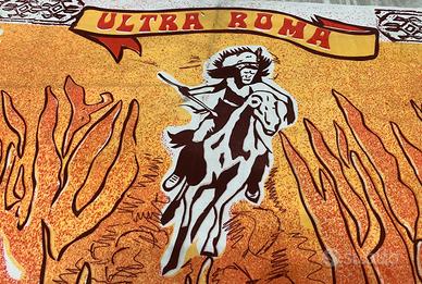 AS Roma - sciarpa Ultrá Roma - vintage anni ‘80