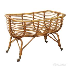 Culla in Bambù degli Anni 60